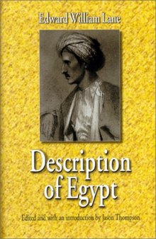 Description of Egypt: Notes and Views in Egypt and Nubia