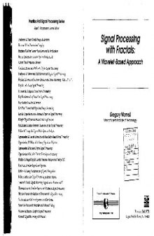 Signal Processing with Fractals: A Wavelet Based Approach