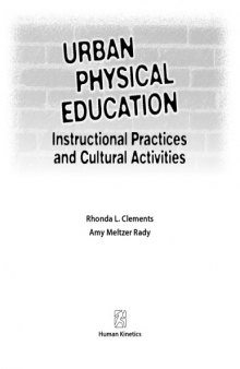 Urban physical education : instructional practices and cultural activities