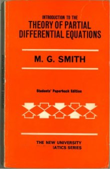 Introduction to the Theory of Partial Differential Equations