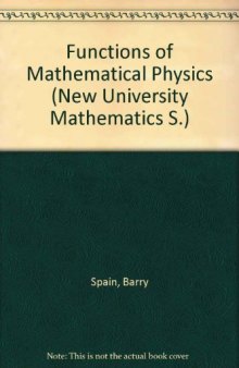 Functions of Mathematical Physics