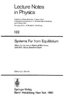 Systems Far from Equilibrium