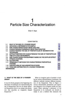 Handbook of powder science and technology