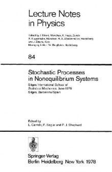 Stochastic Processes in Nonequilibrium Systems