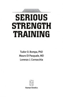 Serious strength training