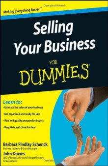 Selling Your Business For Dummies (For Dummies (Business & Personal Finance))