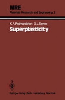 Superplasticity: Mechanical and Structural Aspects, Environmental Effects, Fundamentals and Applications