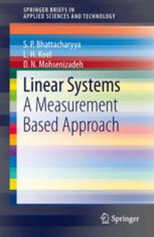 Linear Systems: A Measurement Based Approach