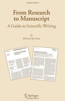 From research to manuscript: A guide to scientific writing