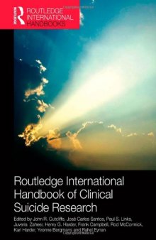 Routledge International Handbook of Clinical Suicide Research