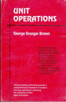 Unit Operations