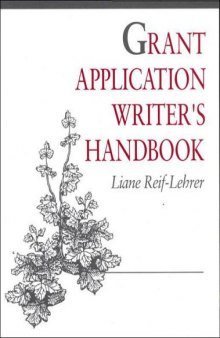 Grant application writer's handbook: Liane Reif-Lehrer