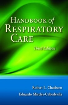 Handbook of respiratory care