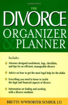 The Divorce Organizer & Planner