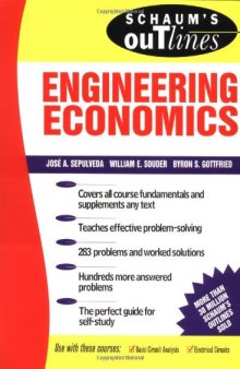 Schaum's Outline of Engineering Economics