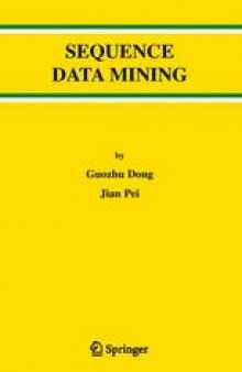 Sequence Data Mining