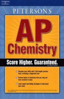 Peterson's Ap Chemistry (Peterson's Ap Chemistry)