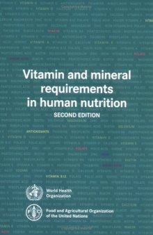 Vitamin and mineral requirements in human nutrition