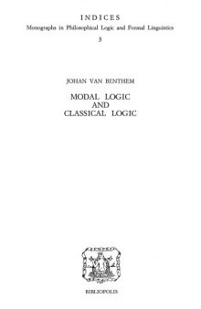 Modal Logic and Classical Logic