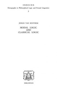 Modal Logic and Classical Logic