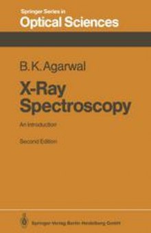 X-Ray Spectroscopy: An Introduction