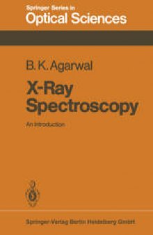 X-Ray Spectroscopy: An Introduction