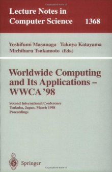 Worldwide Computing and Its Applications — WWCA'98: Second International Conference Tsukuba, Japan, March 4–5, 1998 Proceedings