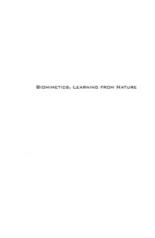 Biomimetics, learning from nature  
