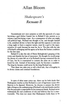 Shakespeare's Richard II