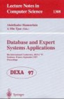 Database and Expert Systems Applications: 8th International Conference, DEXA '97 Toulouse, France, September 1–5, 1997 Proceedings