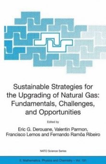 Sustainable Strategies for the Upgrading of Natural Gas: Fundamentals, Challenges, and Opportunities: Proceedings of the NATO Advanced Study ... II: Mathematics, Physics and Chemistry)