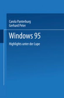 Windows 95: Highlights unter der Lupe