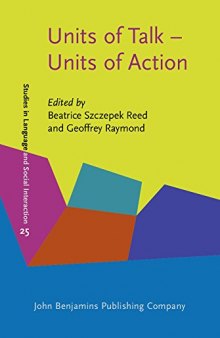 Units of Talk — Units of Action