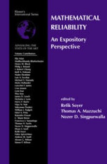 Mathematical Reliability: An Expository Perspective