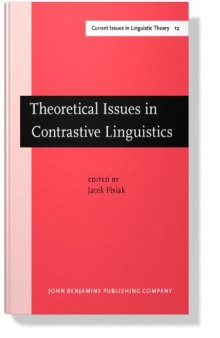 Theoretical Issues in Contrastive Linguistics