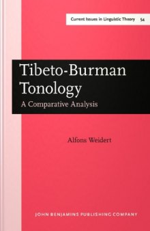 Tibeto-Burman Tonology: A Comparative Analysis
