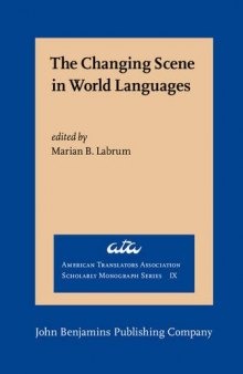 The Changing Scene in World Languages: Issues and challenges