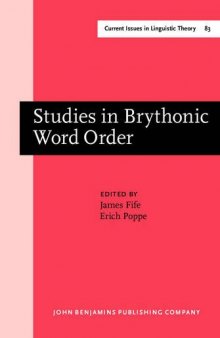 Studies in Brythonic Word Order