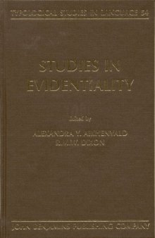Studies in Evidentiality