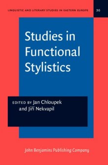 Studies in Functional Stylistics