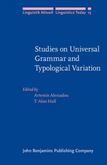 13 Studies on Universal Grammar and Typological Variation