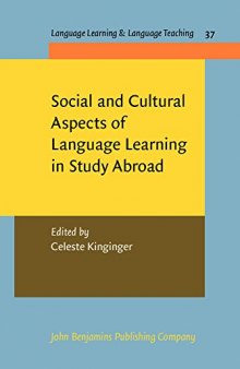 Social and Cultural Aspects of Language Learning in Study Abroad