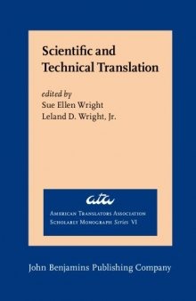 Scientific and Technical Translation