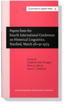 Papers from the Fourth International Conference on Historical Linguistics, Stanford, March 26-30 1979