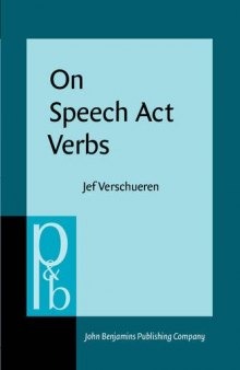 On Speech Act Verbs