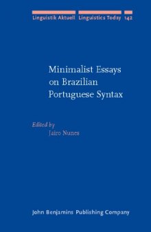 Minimalist Essays on Brazilian Portuguese Syntax