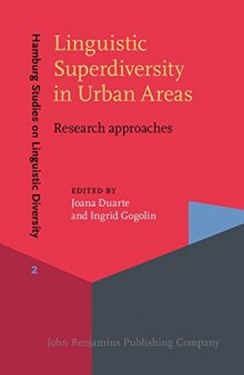 Linguistic Superdiversity in Urban Areas: Research approaches