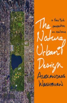 The Nature of Urban Design: A New York Perspective on Resilience
