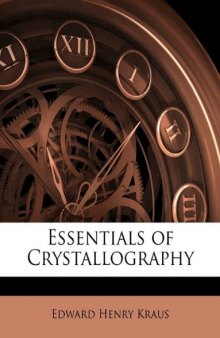 Essentials of crystallography