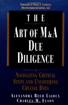 The Art of M&A Due Diligence
